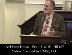 Sponsor of the New Hampshire Capitol Bible Study Compares Abortion to Slavery in a House Floor Speech