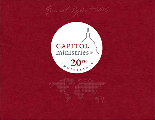 Cover of Capitol Minstires 20th Anniversary Annual Report