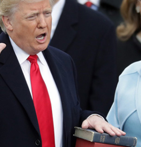 President Trump Inauguration Oath