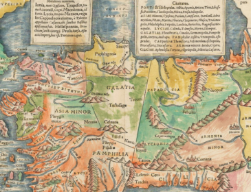 Map of Galatia