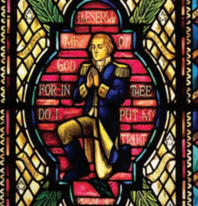 stained glass mirror congressional prayer room