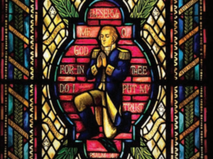 stained glass mirror congressional prayer room
