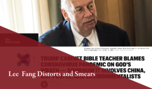 Lee Fang libels ralph Drollinger capitol ministries