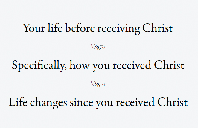 Testimony---Life-before-Christ---Receiving-Christ---Life-after-Christ