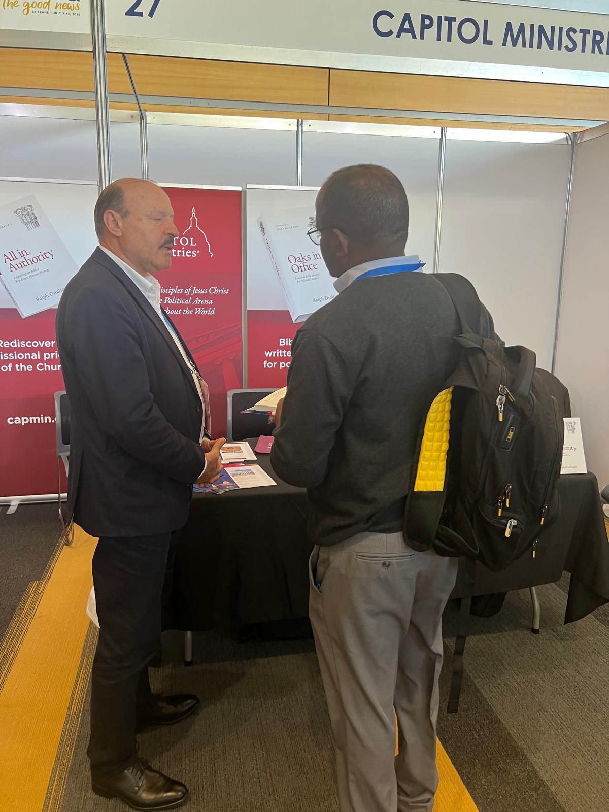 Capitol Ministries Expands Global Reach at Baptist World Alliance Congress in Australia
