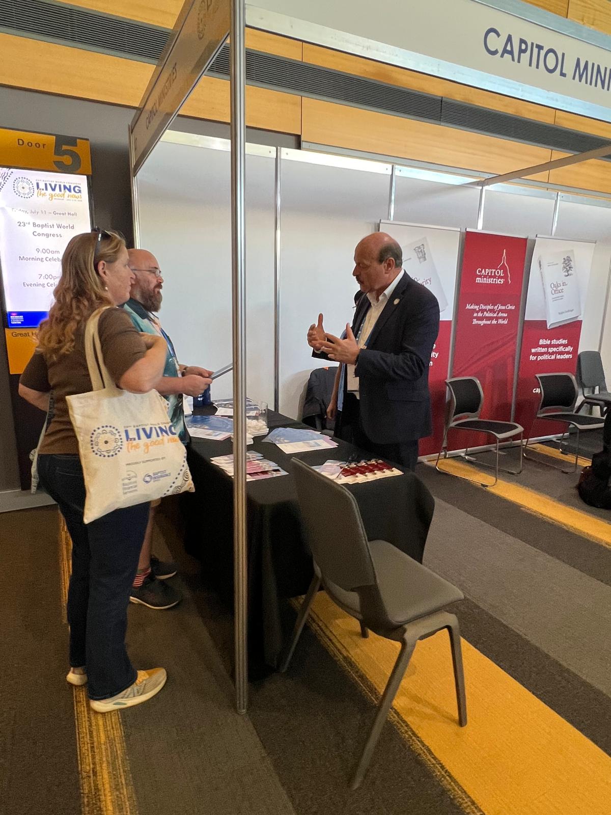 Capitol Ministries Expands Global Reach at Baptist World Alliance Congress in Australia