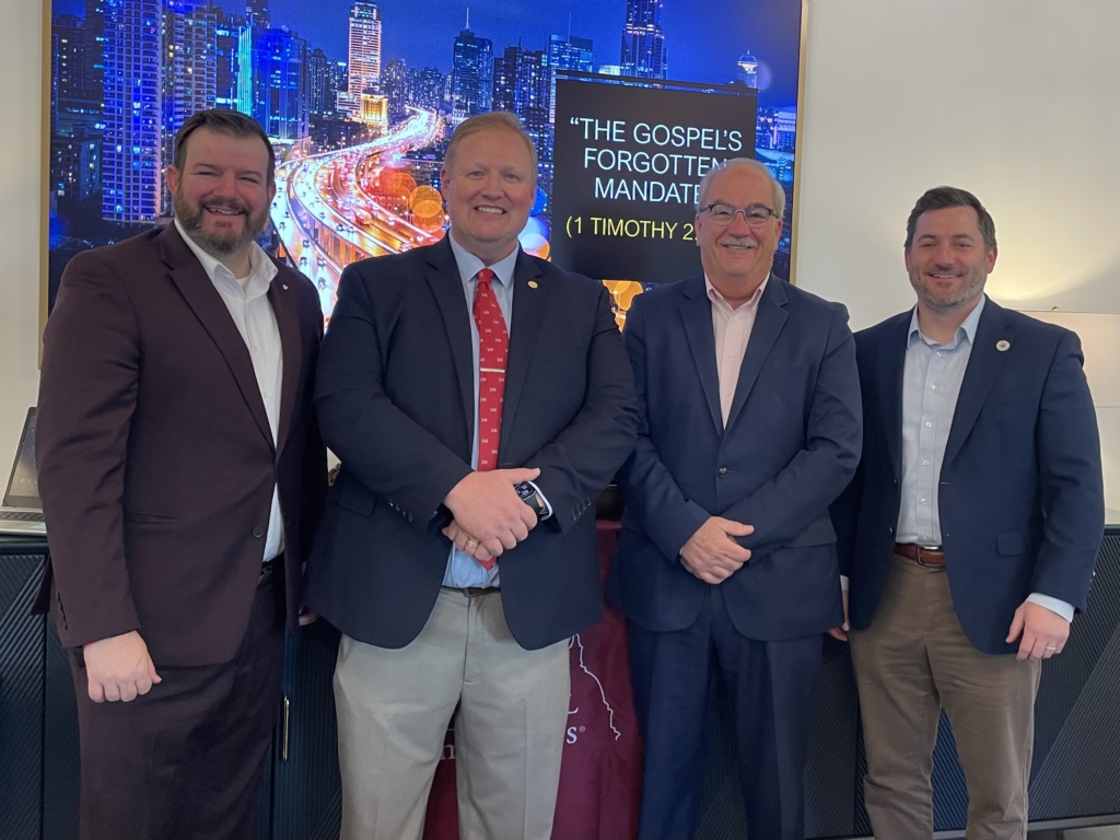 Ministry Leader Dr. Cheyne Day Shepherding Legislators of Arkansas