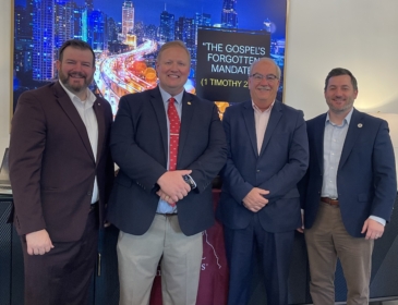 Ministry Leader Dr. Cheyne Day Shepherding Legislators of Arkansas