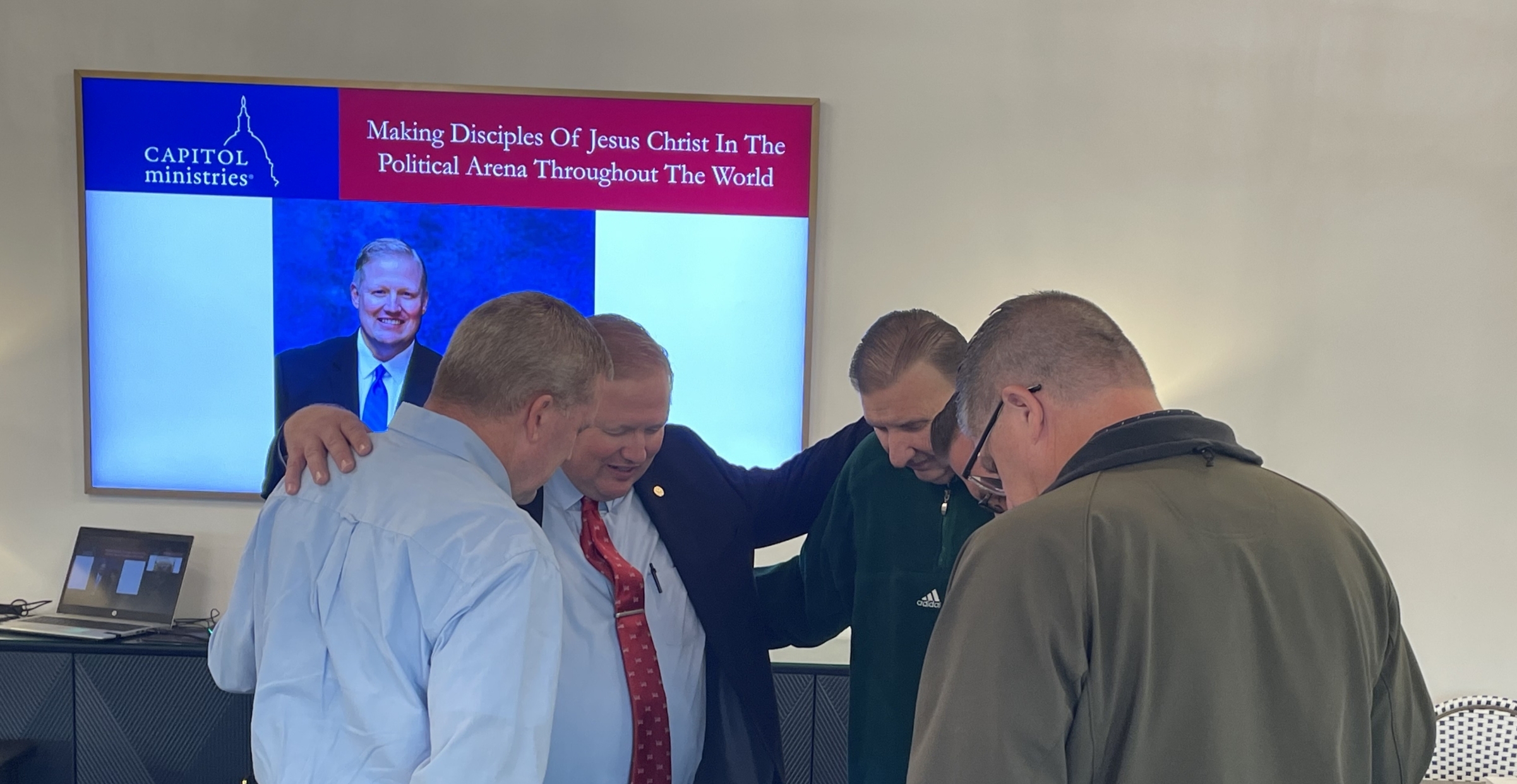 Ministry Leader Dr. Cheyne Day Shepherding Legislators of Arkansas