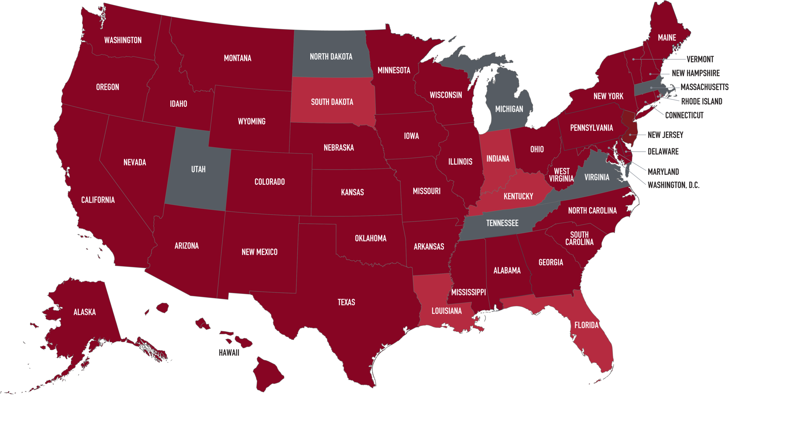 Capitol Ministries Ministry Map